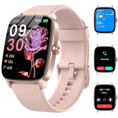 Reloj Inteligente Mujer Hombre con Llamadas Bluetooth y Voz...