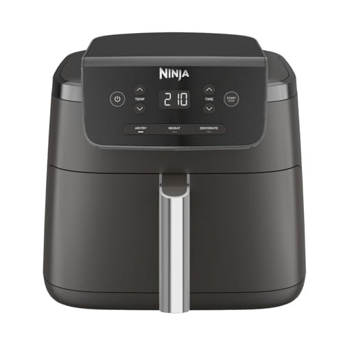 Ninja freidora de aire de 4,7 l, monocajón, 3 en 1