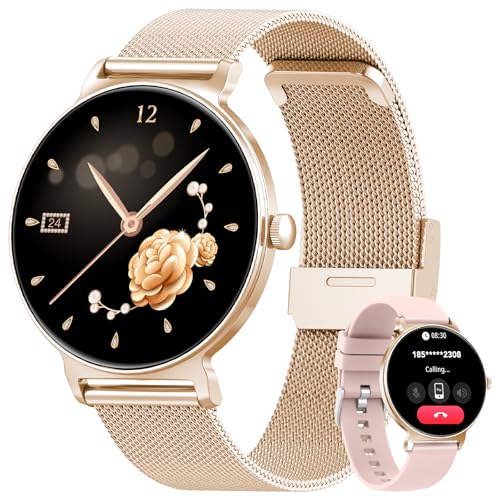 taopodo Reloj Inteligente Mujer, 1.27 Smartwatch Mujer con...