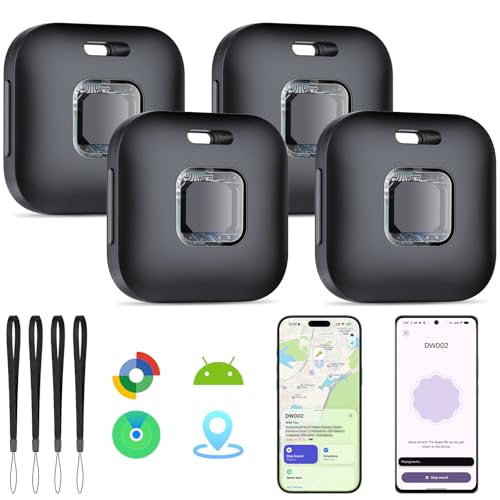 2026 [Certificado por Apple y Google] Tracker Tags Paquete de...