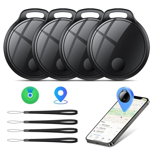 Air Tracker Tag 4 Piezas Nero, Air Tracker Funciona Bluetooth...