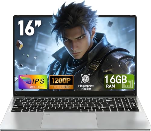 CHIFUYOU 16 GB RAM 1 TB SSD 2026 Ordenador portátil Gaming 16...