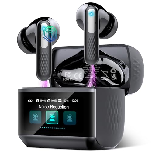 Auriculares Inalámbricos con Pantalla Táctil LED
