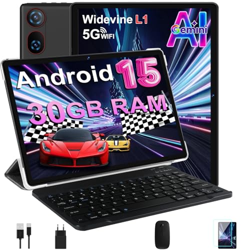 DMOAO Tablet 10 Pulgadas Android 15 con Gemini AI