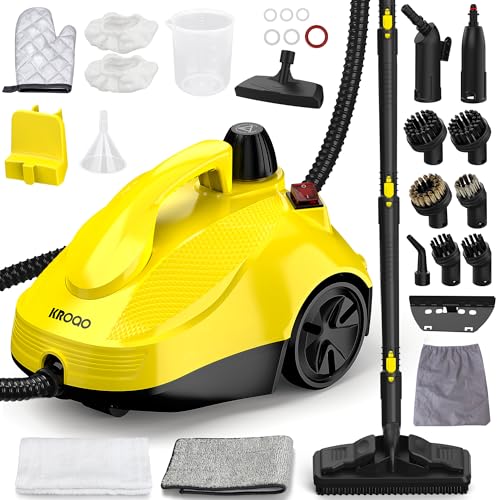 Limpiador a Vapor KROQO 1500W, 24 accesorios